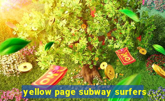 yellow page subway surfers