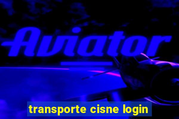 transporte cisne login