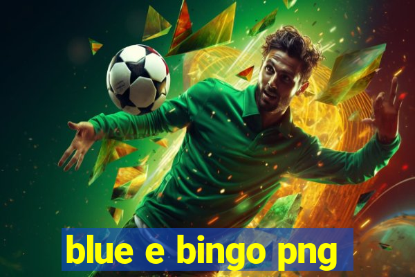 blue e bingo png