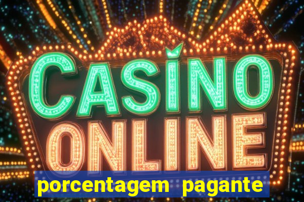 porcentagem pagante slots pg