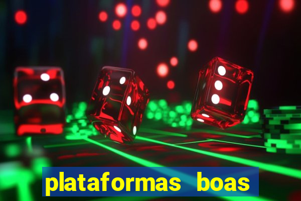 plataformas boas para jogar fortune tiger