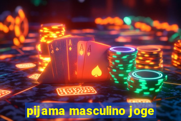 pijama masculino joge